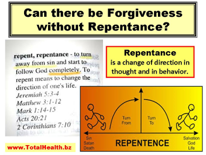 repentence and forgiveness